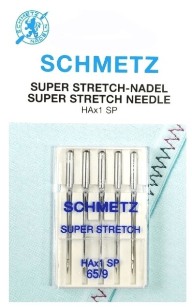 Иглы Schmetz супер-стрейч HAx1 SP 65/9, 5 шт в Ачинске